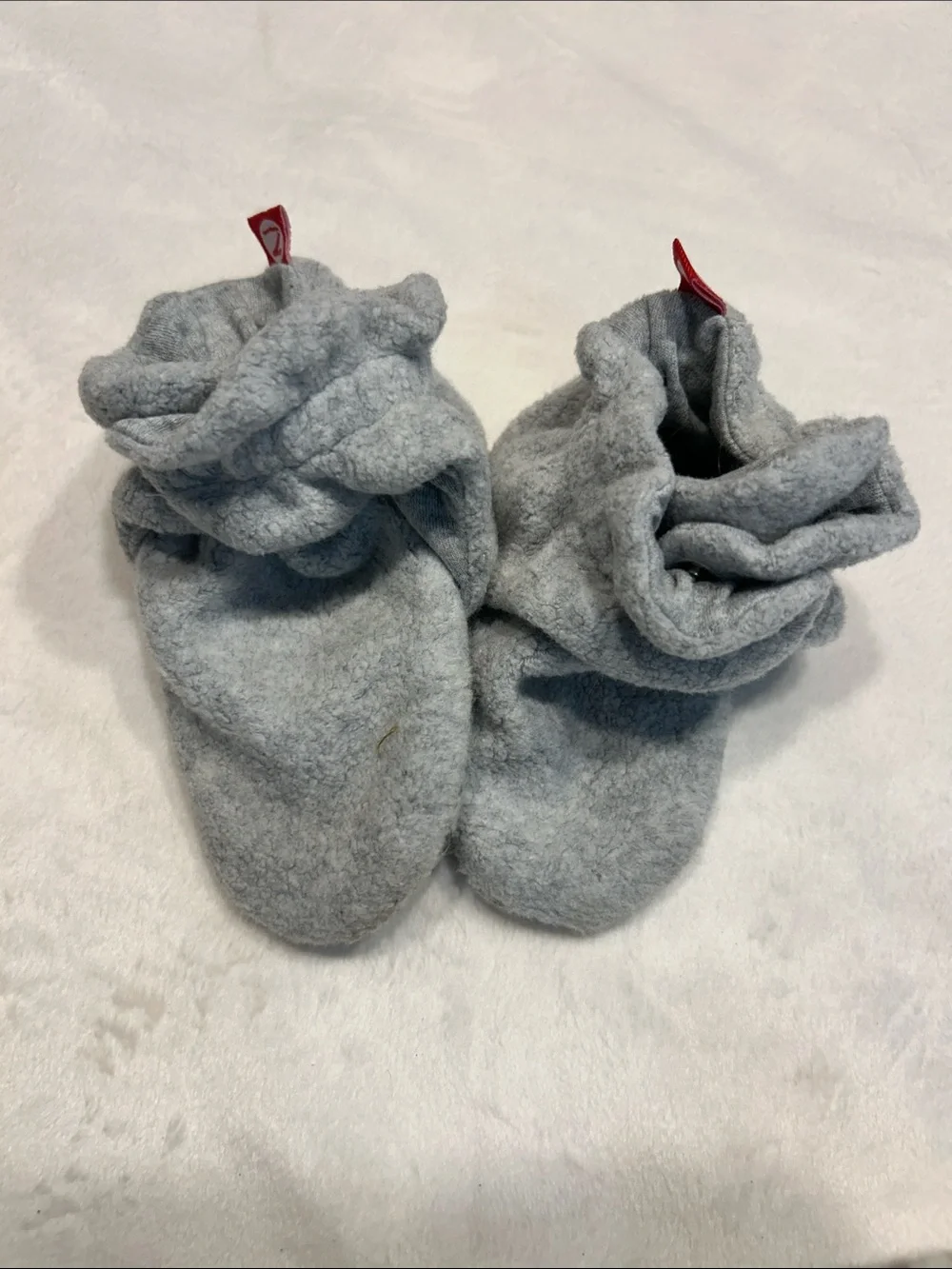 Set of 3 Infant Sherpa Booties